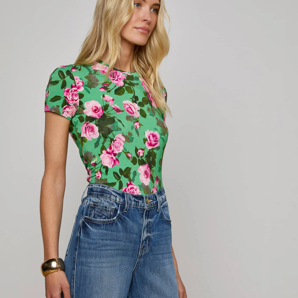 L'Agence Ressi Fitted Tee