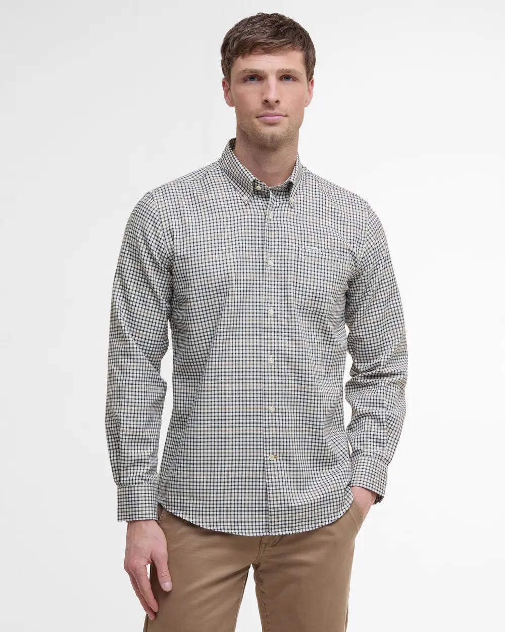 Barbour Henderson Thermo Weave Long-Sleeved Shirt