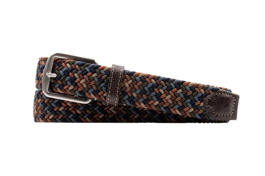 Martin Dingman Newport Woven Italian Rayon Elastic Belt