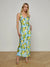 L'Agence Akiya Satin Maxi Dress