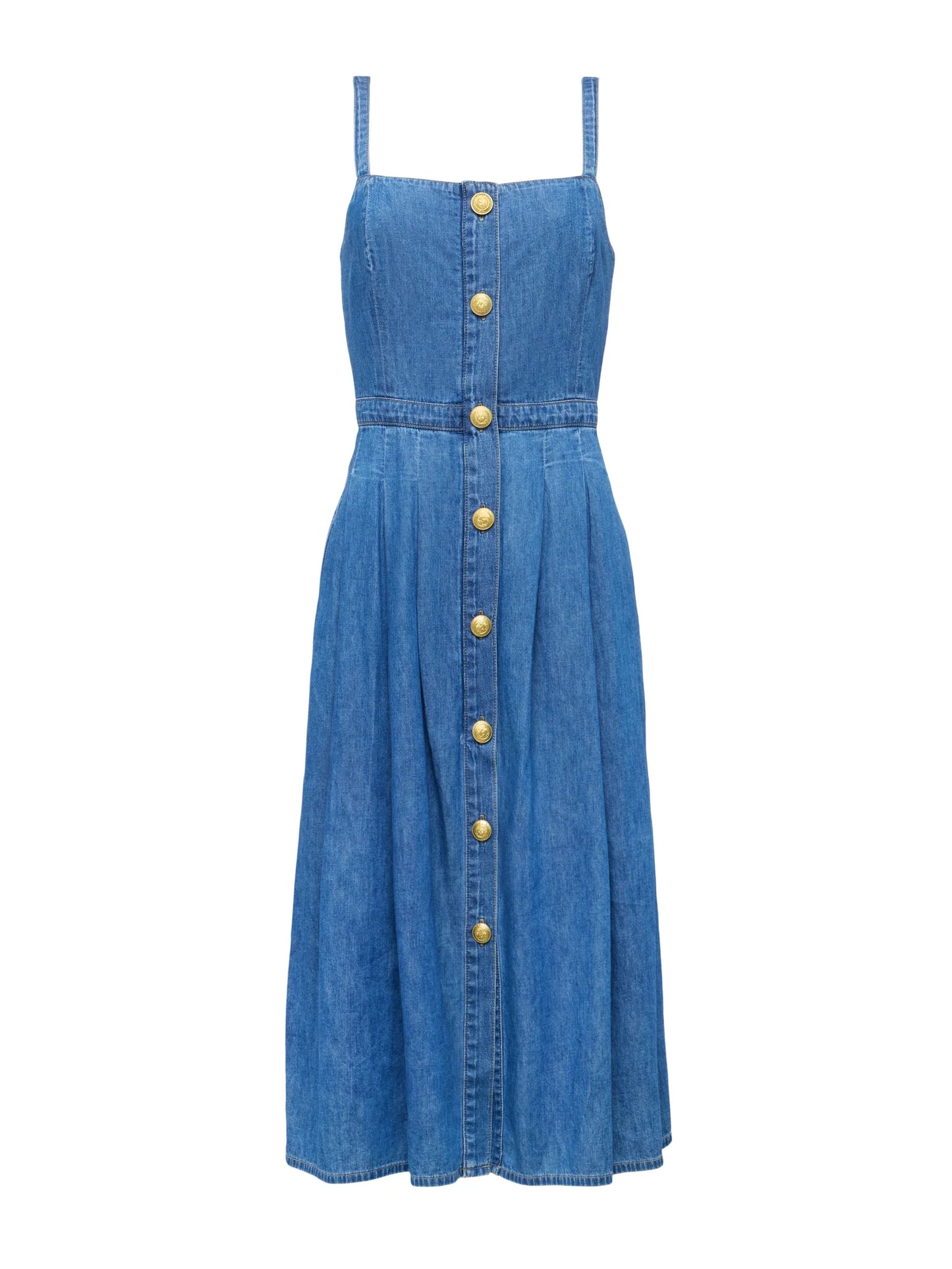 L'Agence Esmeralda Chambray Dress