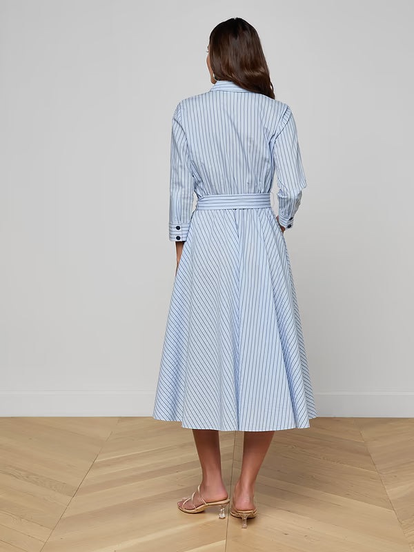 L'Agence Ralphie Midi Dress