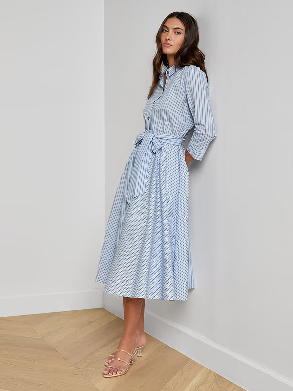 L'Agence Ralphie Midi Dress