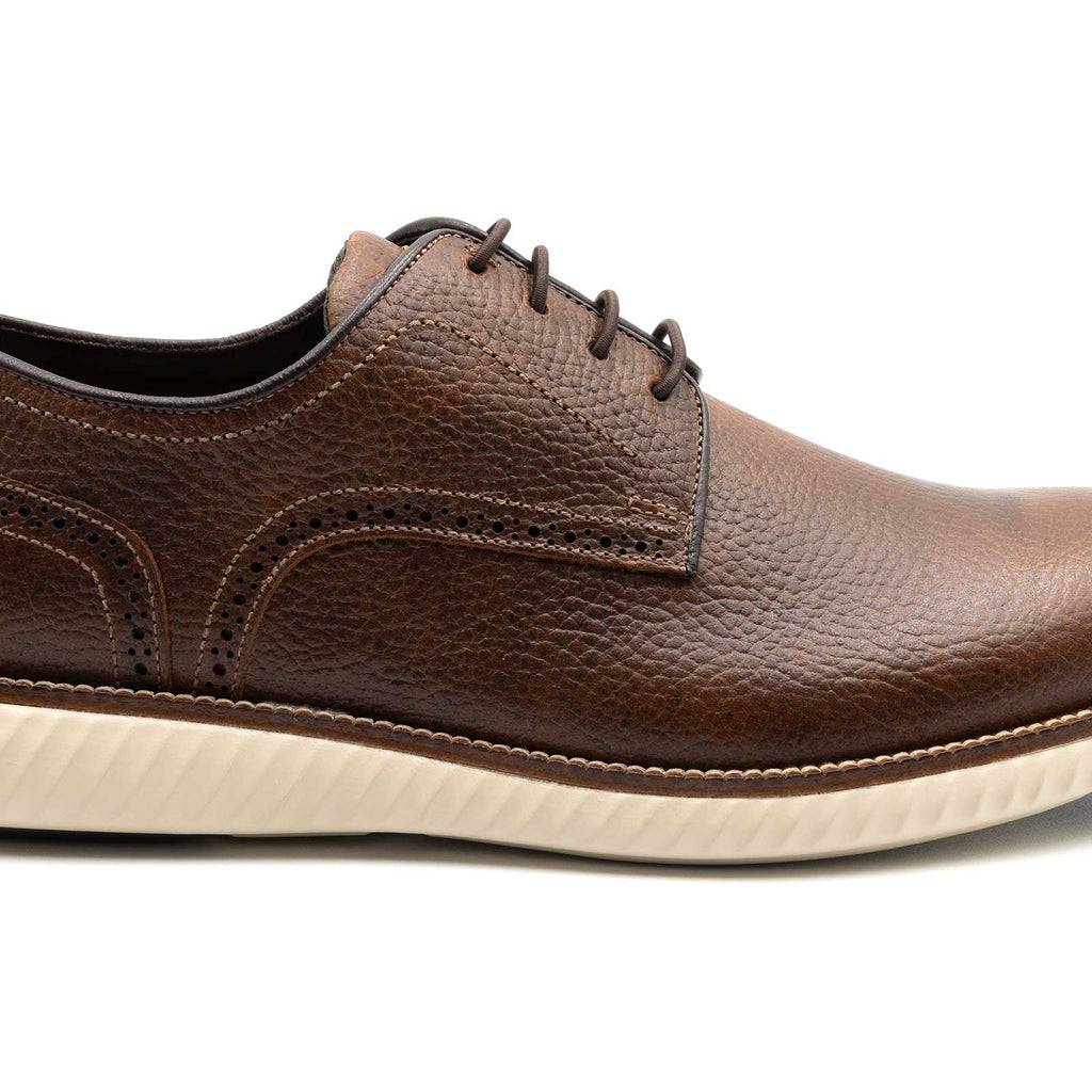 Martin Dingman Countryaire Buffalo Leather Plain Toe Shoe