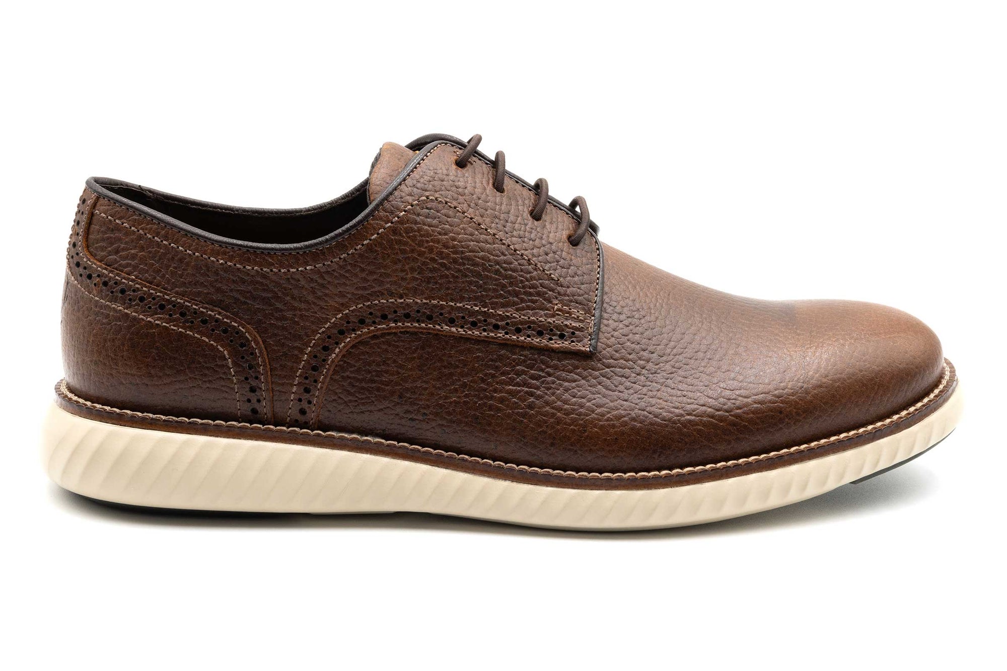 Martin Dingman Countryaire Buffalo Leather Plain Toe Shoe