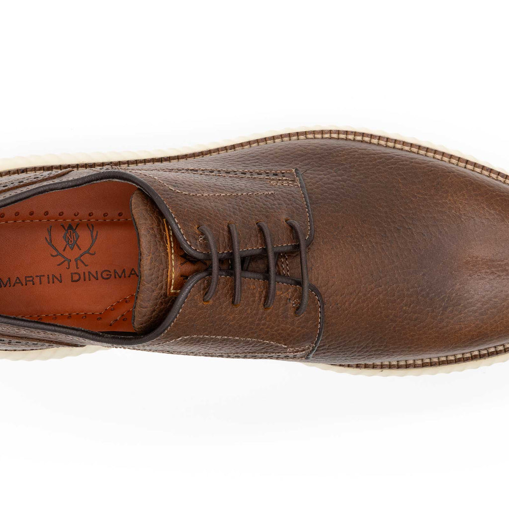 Martin Dingman Countryaire Buffalo Leather Plain Toe Shoe
