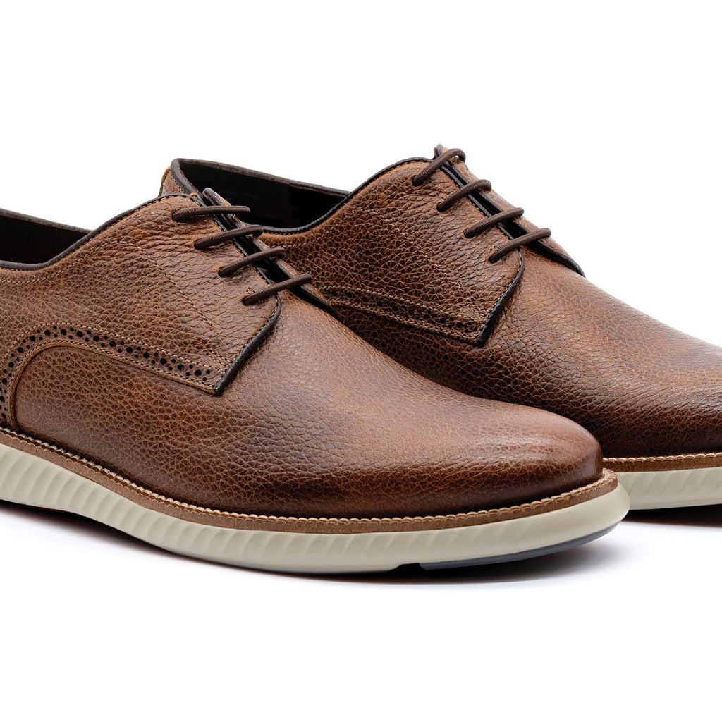 Martin Dingman Countryaire Buffalo Leather Plain Toe Shoe