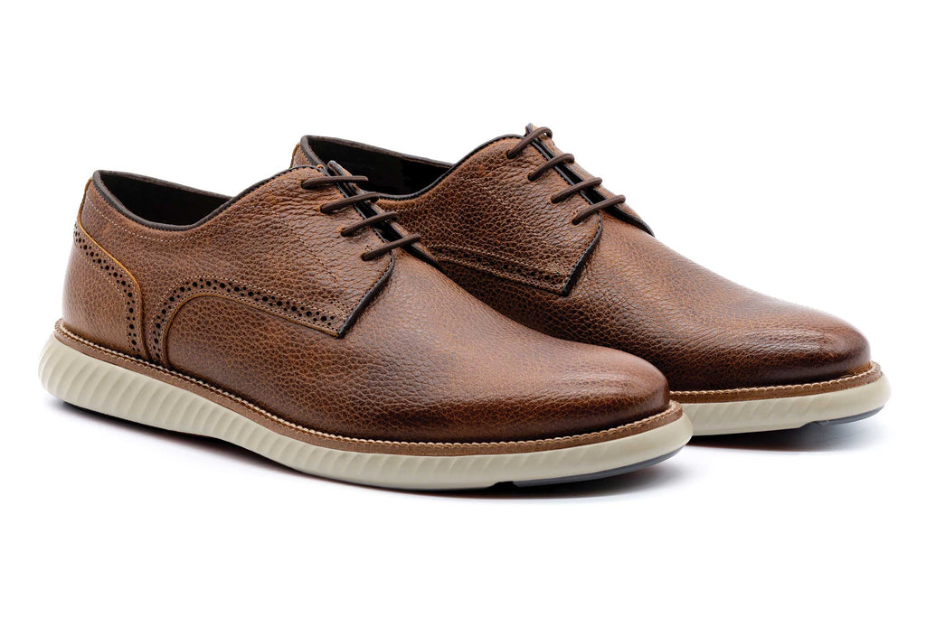 Martin Dingman Countryaire Buffalo Leather Plain Toe Shoe