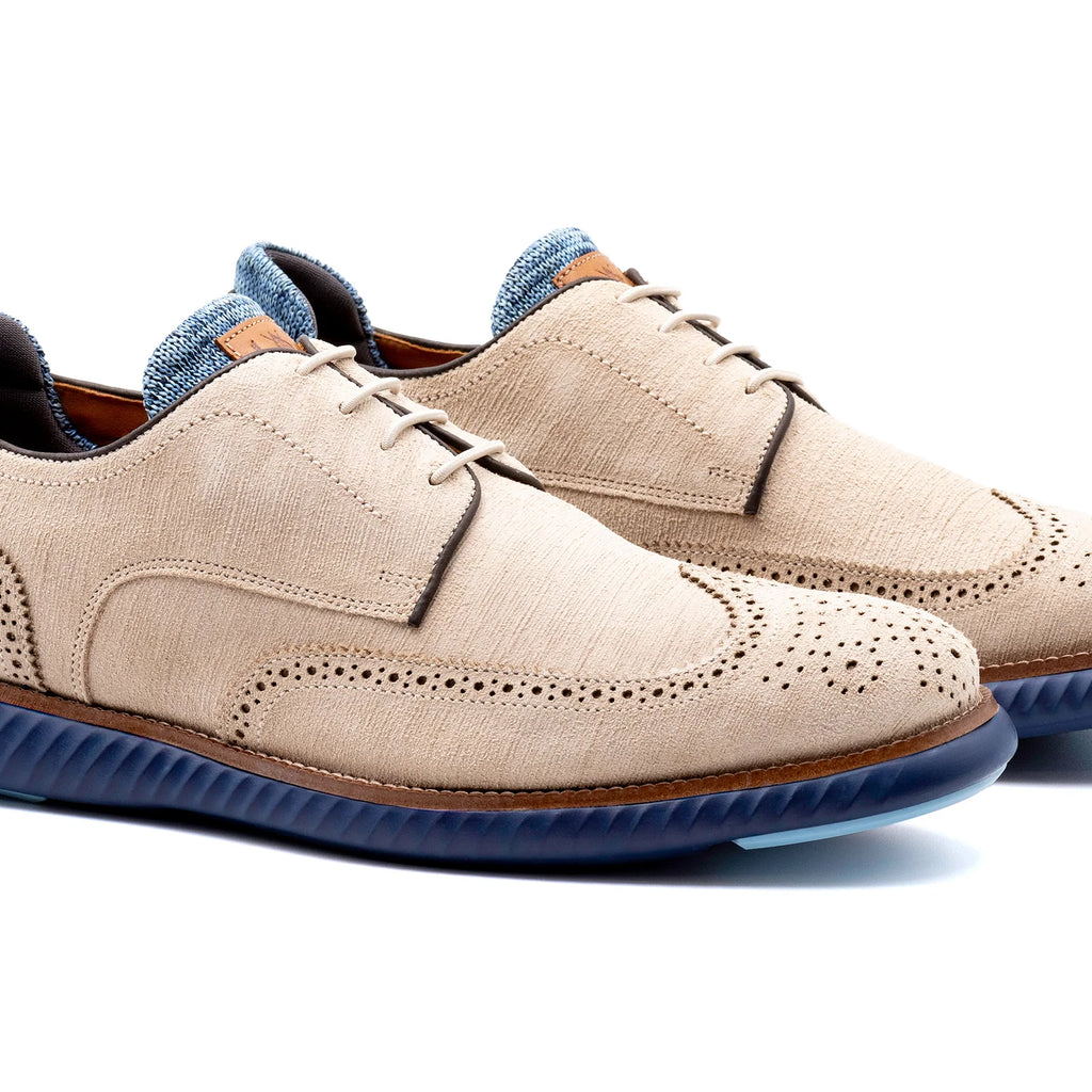 Martin Dingman Countryaire Suede Wingtip Shoe