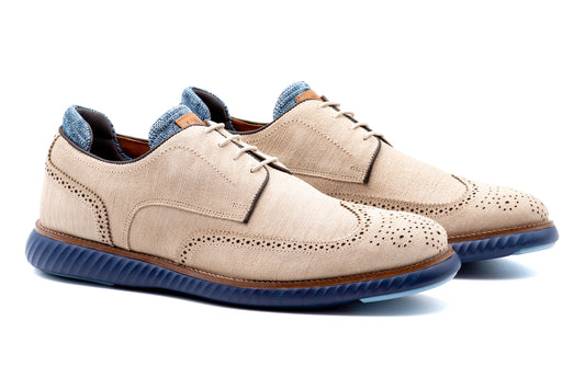 Martin Dingman Countryaire Suede Wingtip Shoe