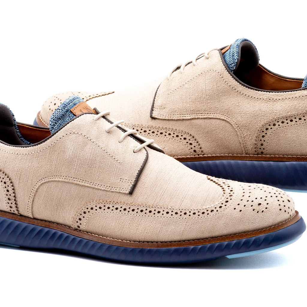 Martin Dingman Countryaire Suede Wingtip Shoe