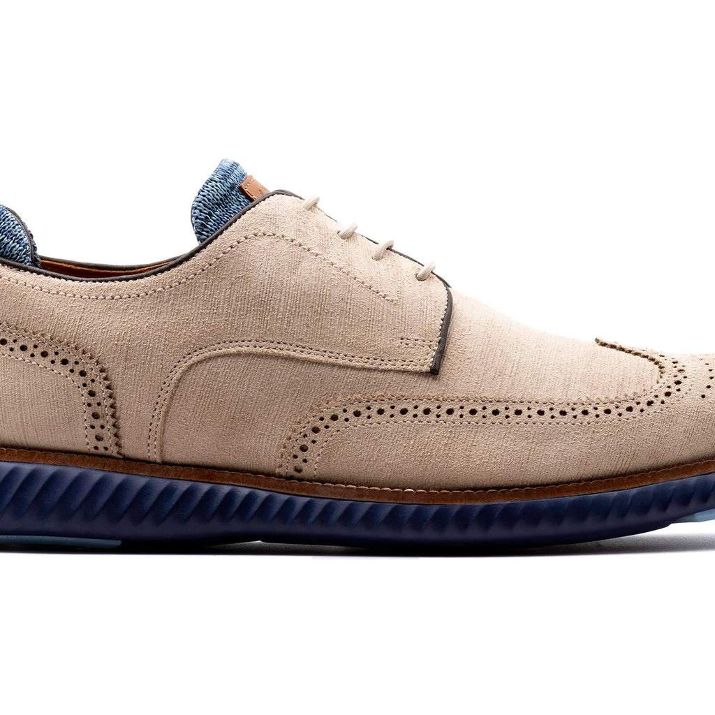 Martin Dingman Countryaire Suede Wingtip Shoe