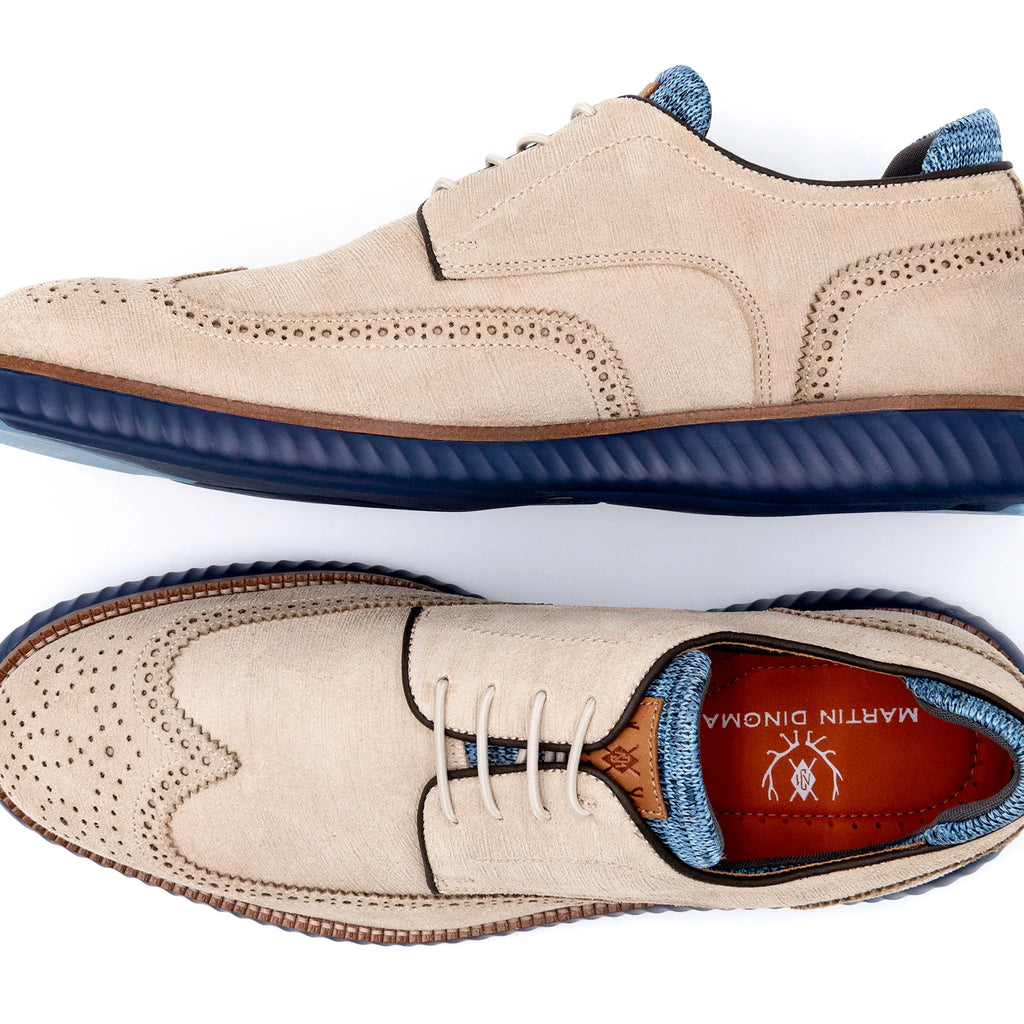 Martin Dingman Countryaire Suede Wingtip Shoe