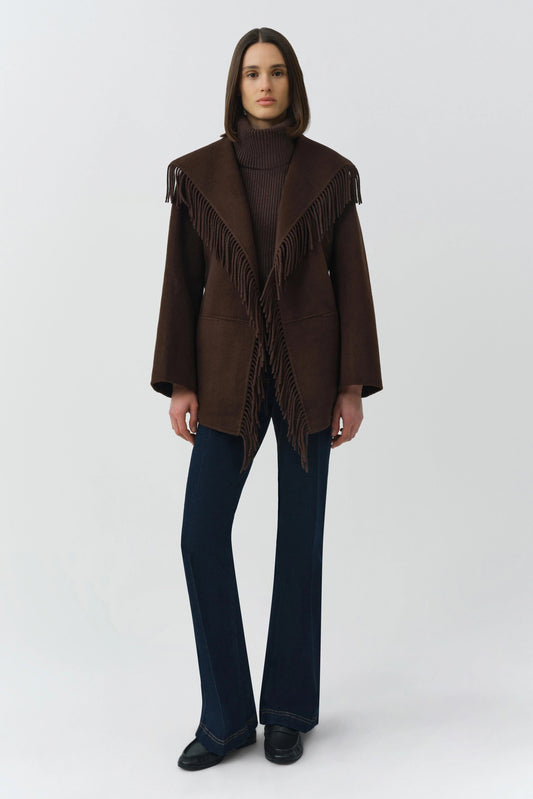 Simkhai Rowen Fringe Jacket