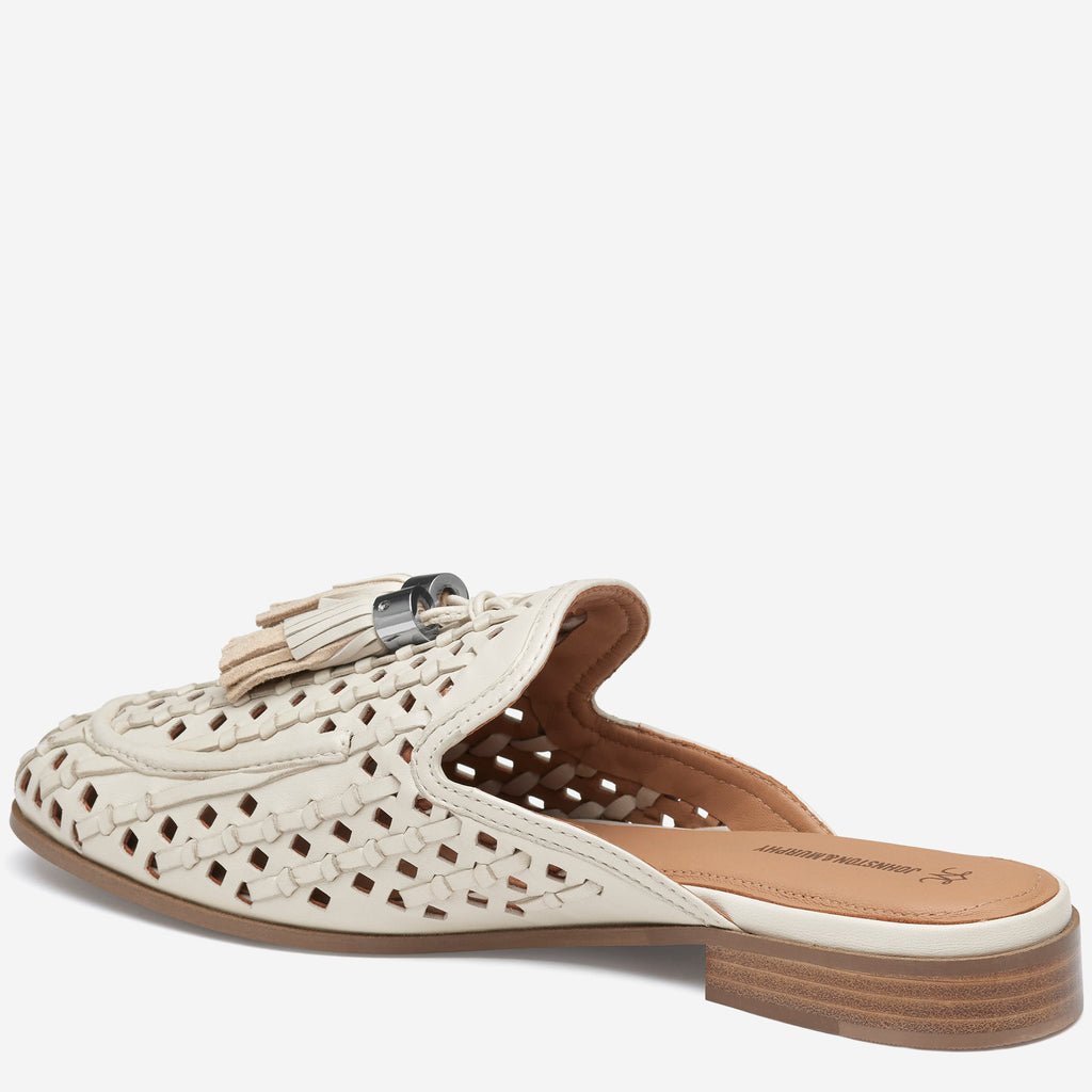 Johnston & Murphy Ali Woven Tassel Mule