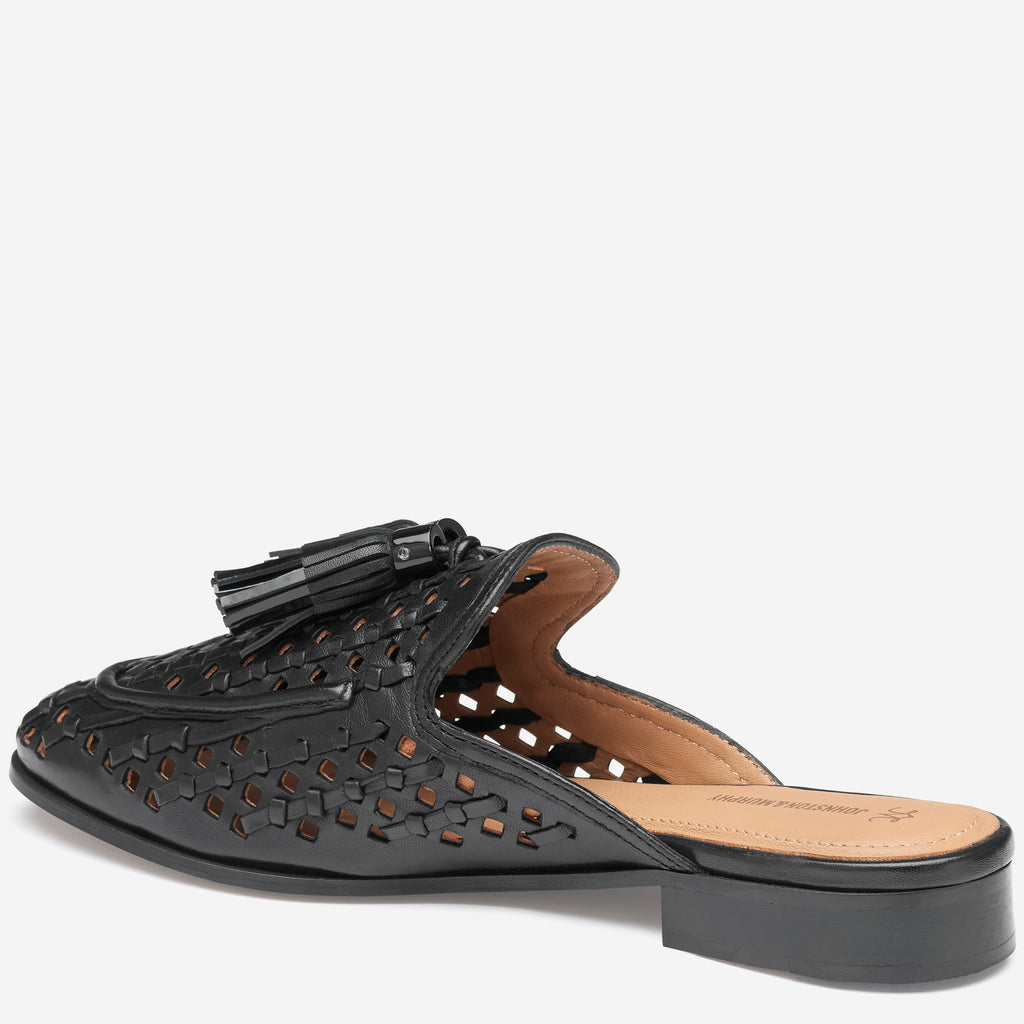 Johnston & Murphy Ali Woven Tassel Mule