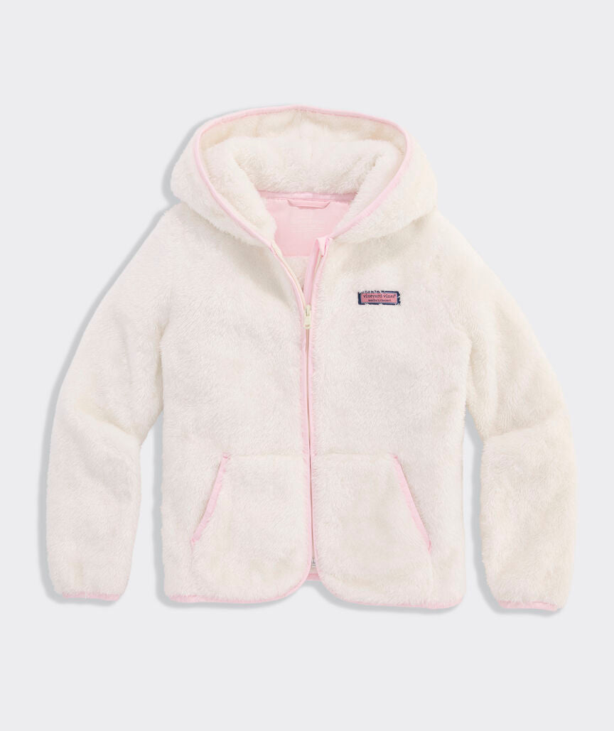 Vineyard Vines Girls' Teddy Full-Zip