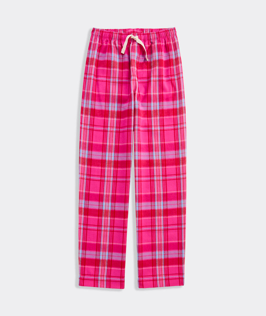 Vineyard Vines Girls' Flannel Pajama Pants