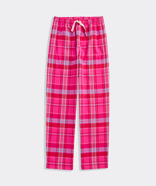 Vineyard Vines Girls' Flannel Pajama Pants