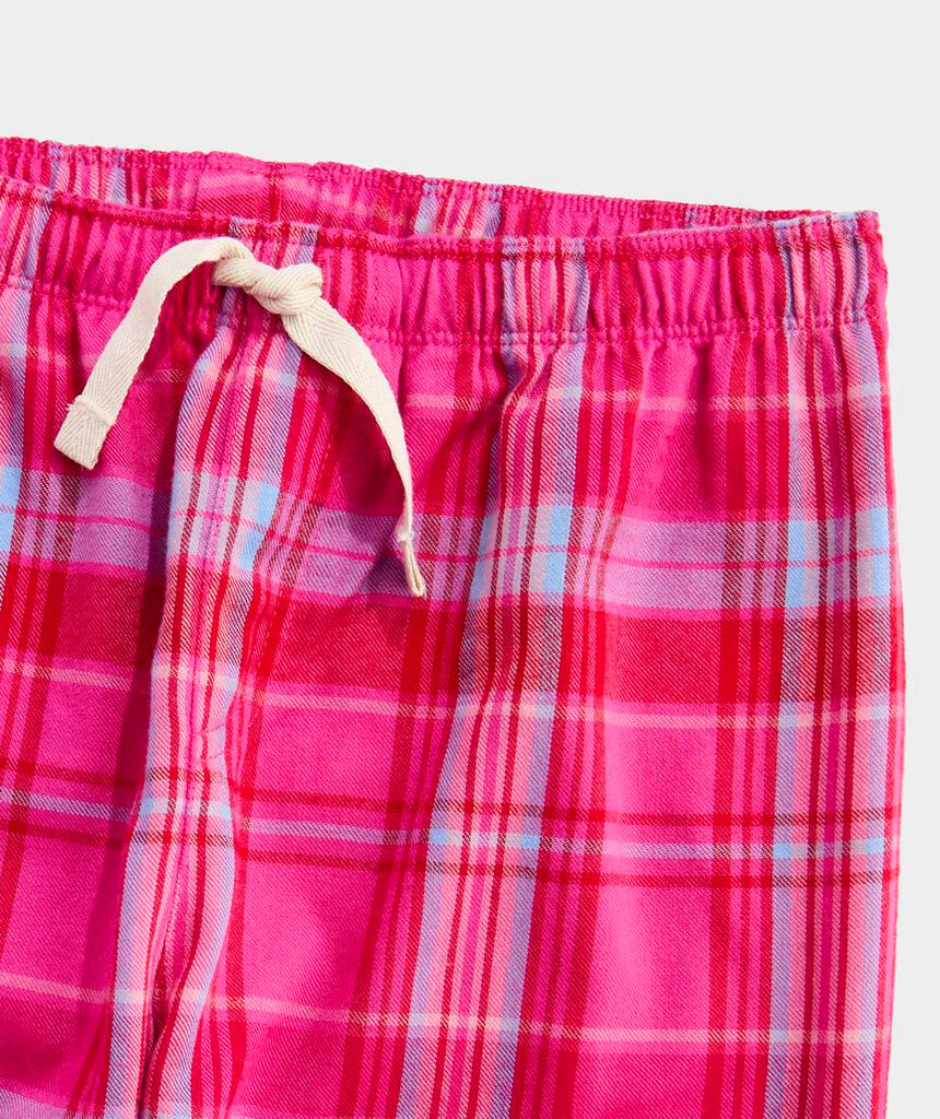 Vineyard Vines Girls' Flannel Pajama Pants
