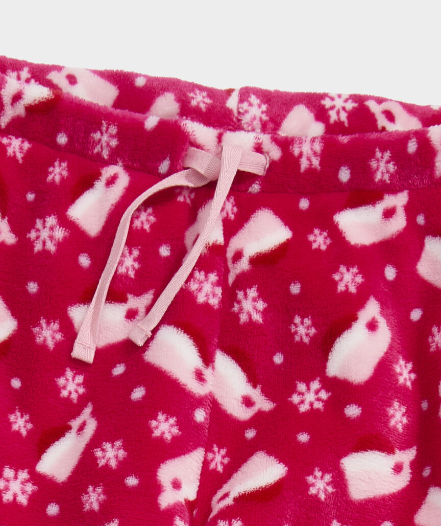 Vineyard Vines Girls' High Pile Lounge Pants