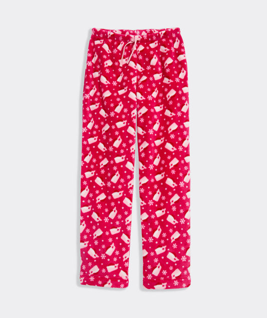 Vineyard Vines Girls' High Pile Lounge Pants