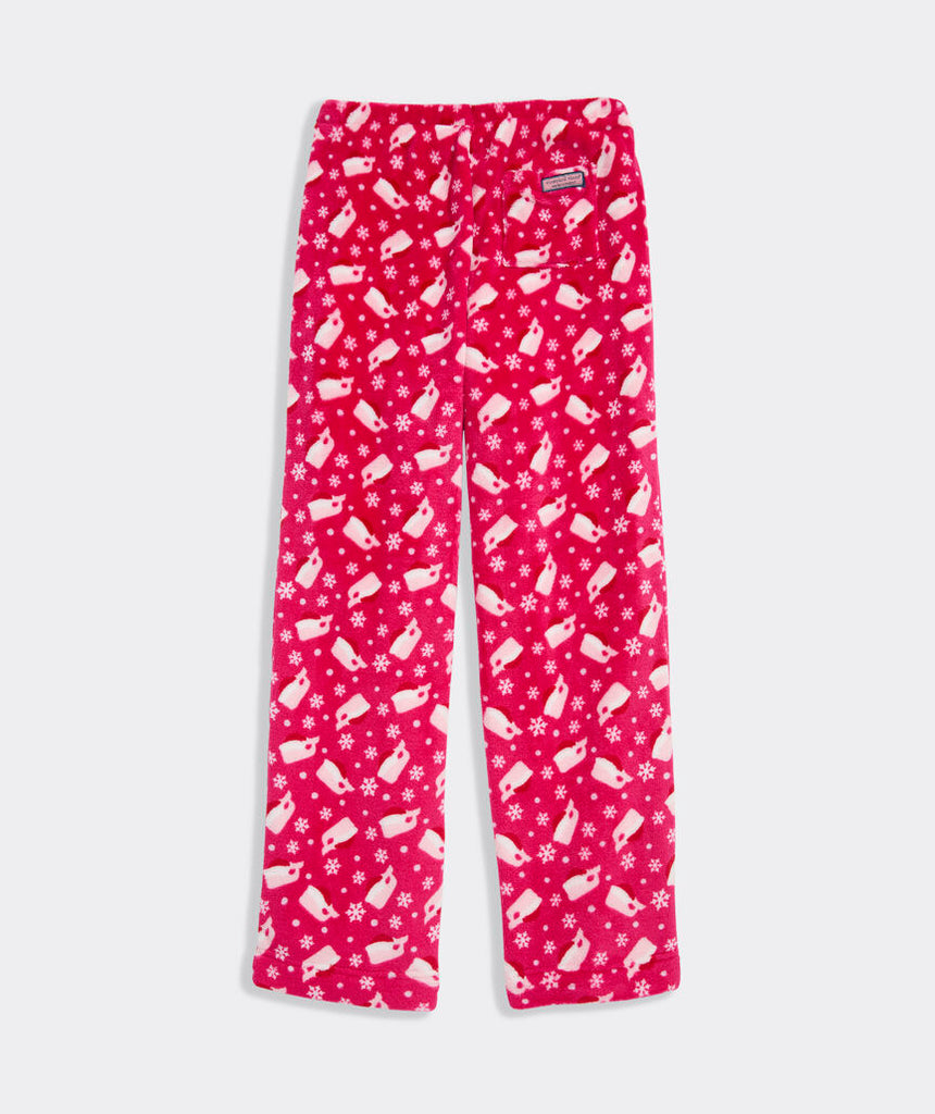 Vineyard Vines Girls' High Pile Lounge Pants