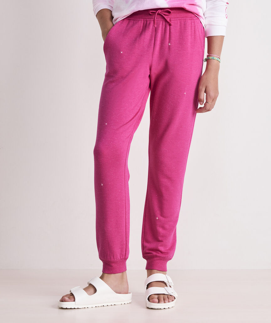 Vineyard Vines Girls' Shimmer Dreamcloth® Joggers