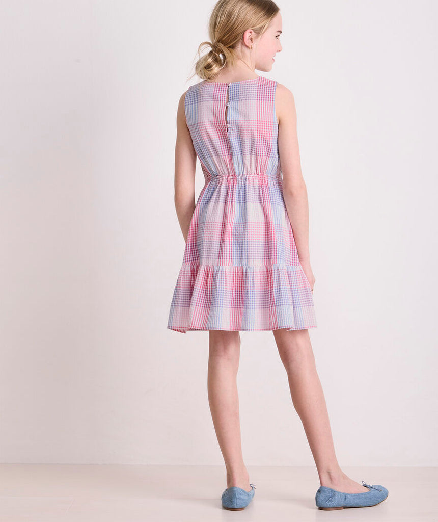Vineyard Vines Girls' Mia Seersucker Dress