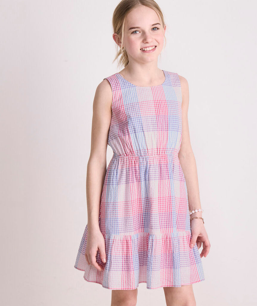 Vineyard Vines Girls' Mia Seersucker Dress