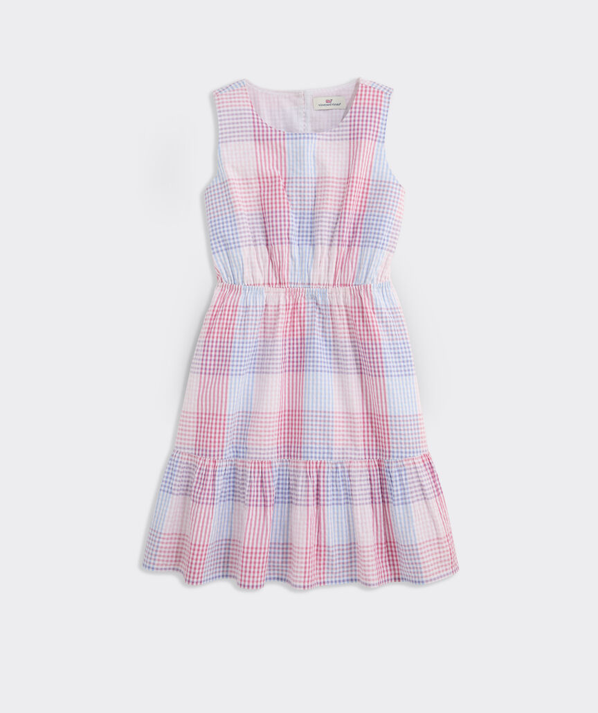 Vineyard Vines Girls' Mia Seersucker Dress
