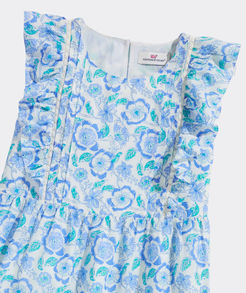 Vineyard Vines Girls' Reilly Ruffle Dress