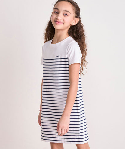 Vineyard Vines Girls' Catherine T-Shirt Dress