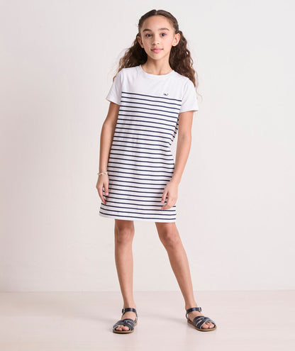Vineyard Vines Girls' Catherine T-Shirt Dress