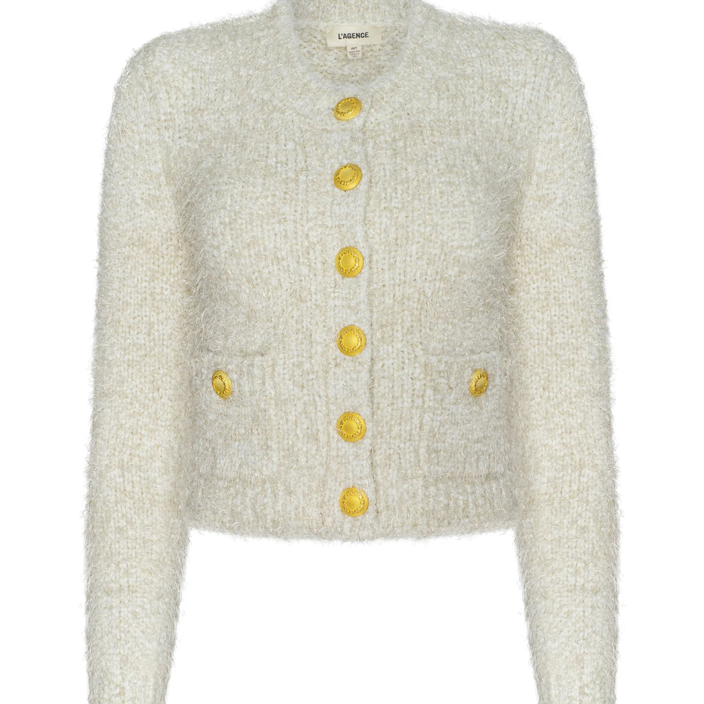 L'Agence Una Knit Cardigan