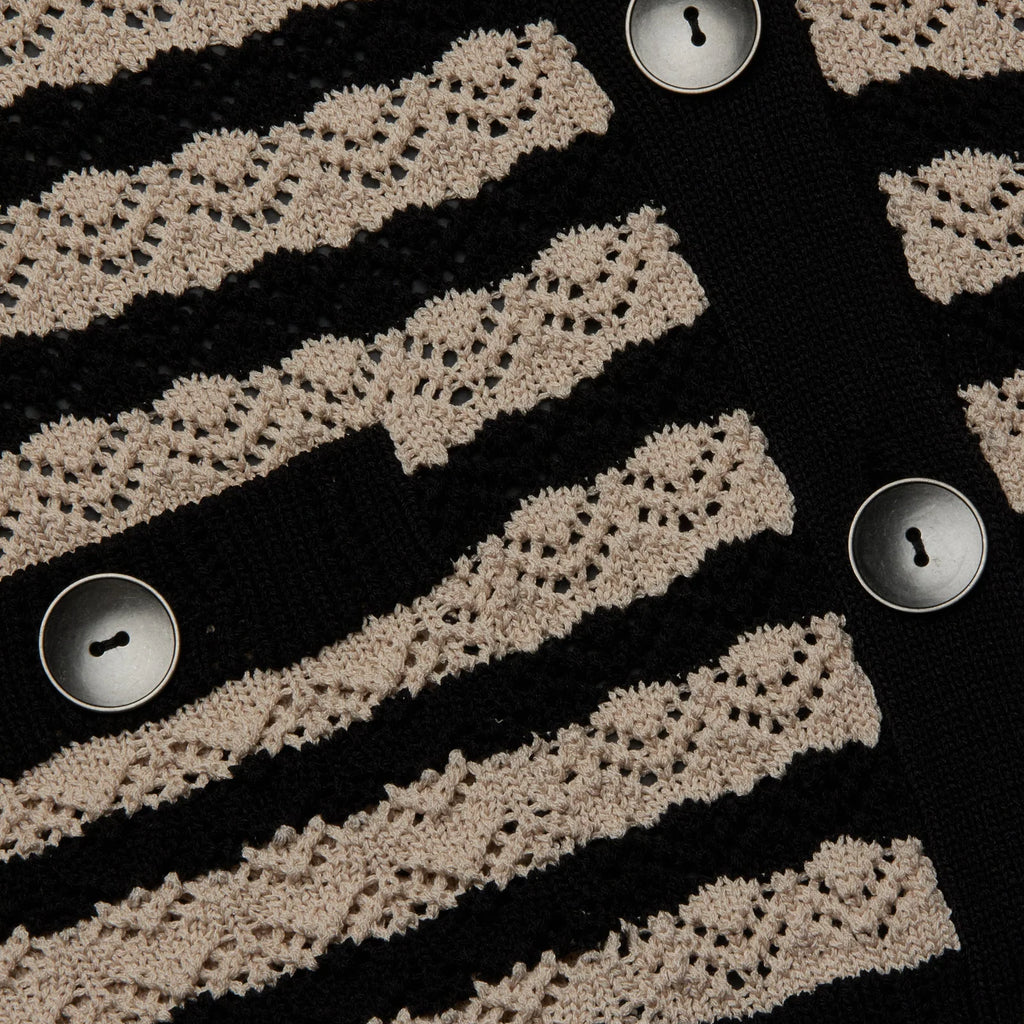 L'Agence Orla Pointelle Knit Cardigan