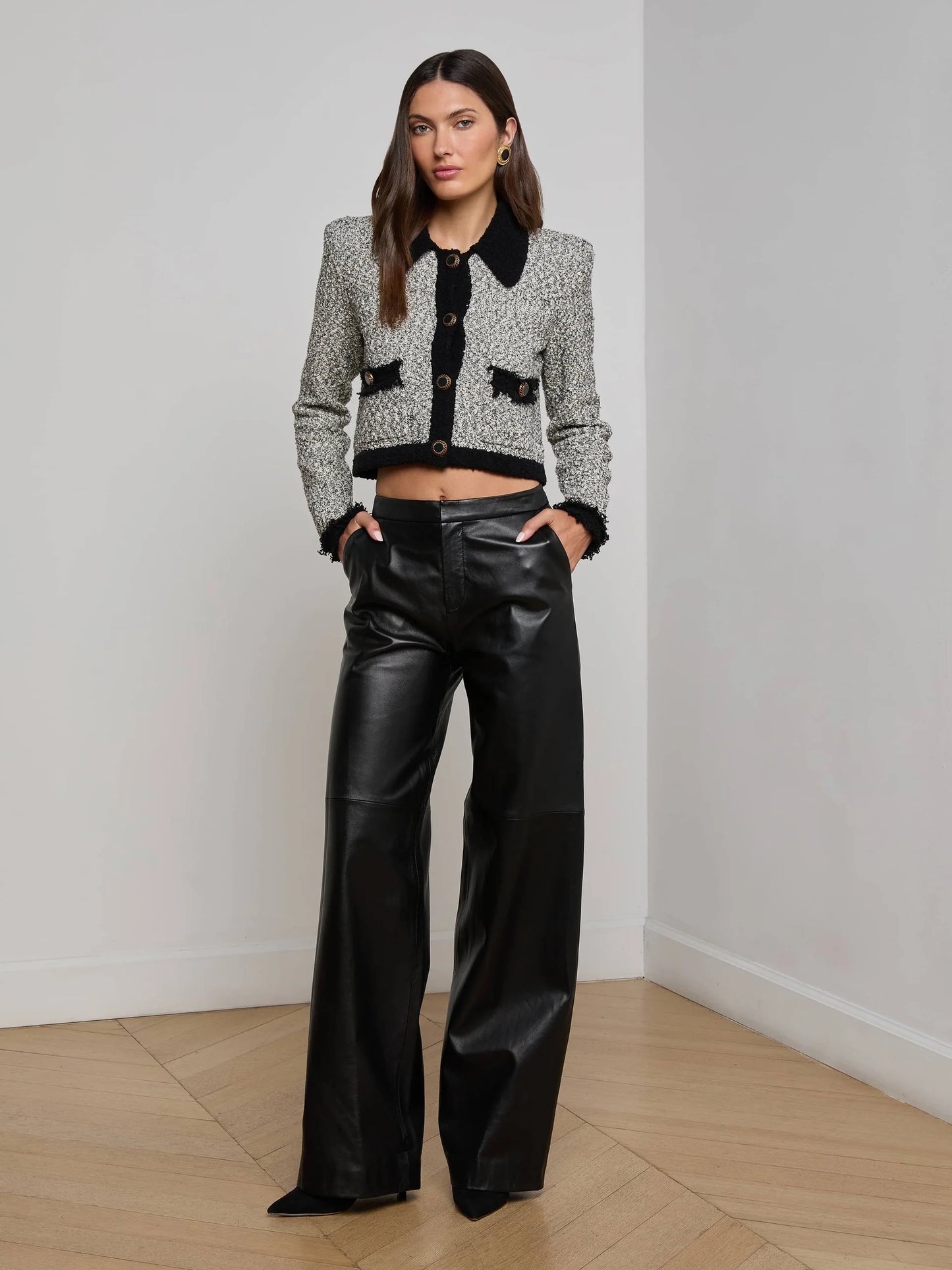 L'Agence Arielle Knit Jacket