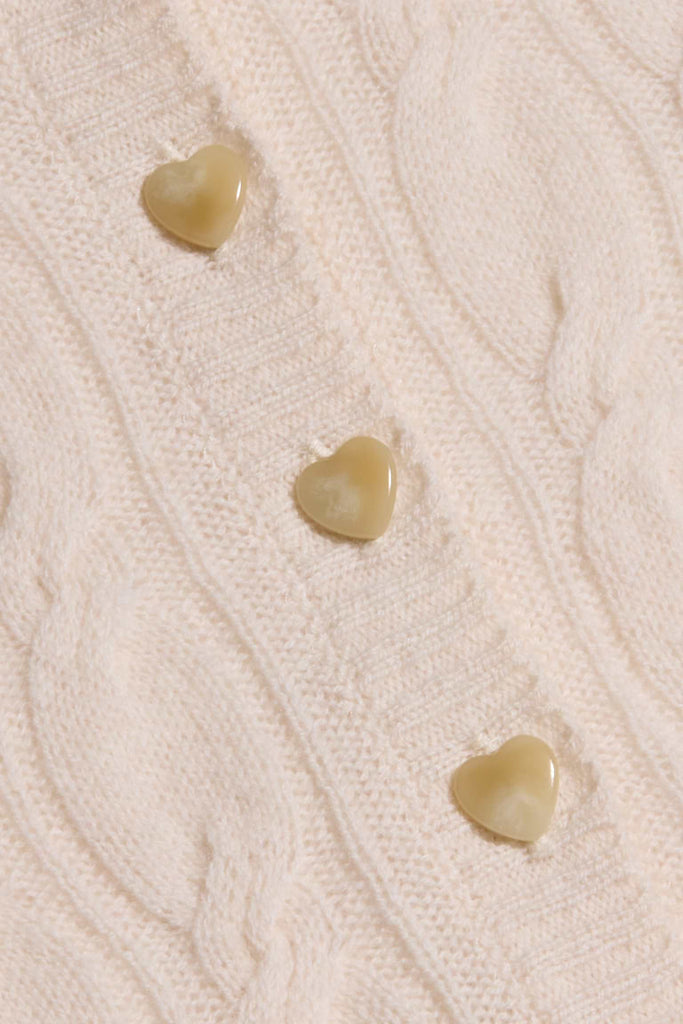 L'Agence Airy Cable Knit Sweater