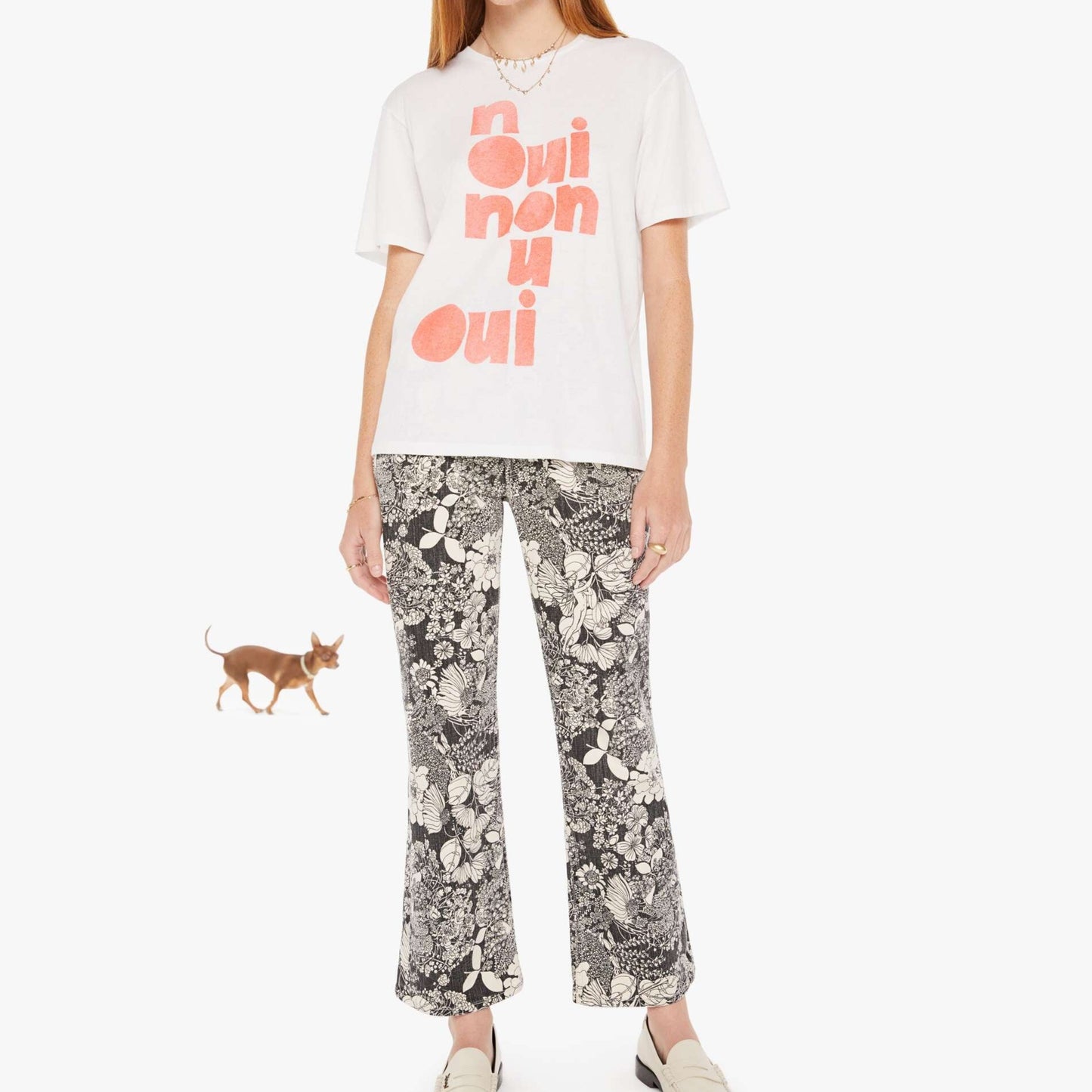 Mother The Rowdy Crewneck Tee