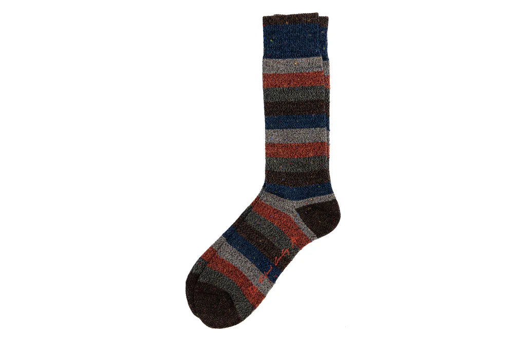 Martin Dingman Stripe Andean Alpaca Yarn Socks