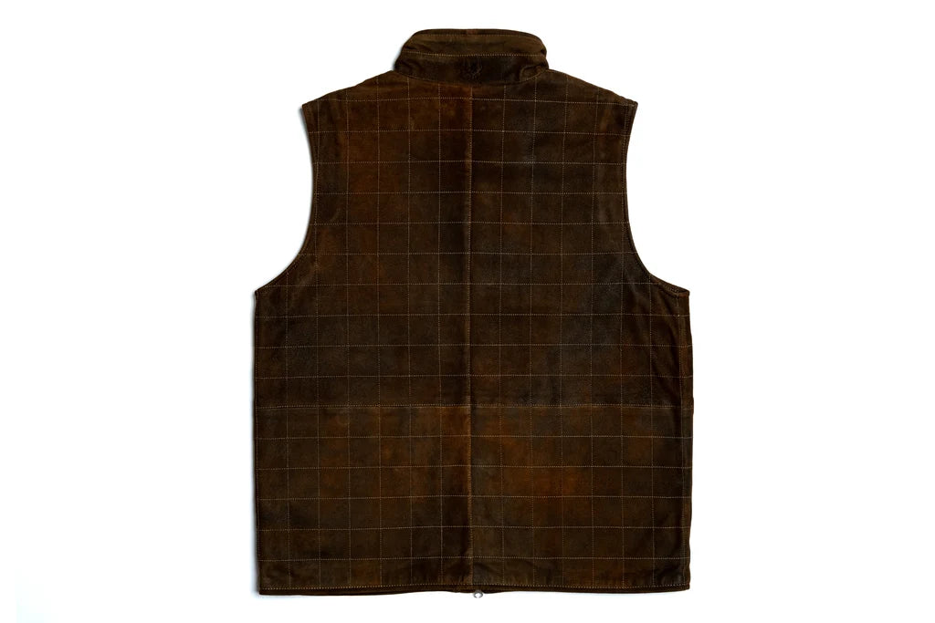 Martin Dingman Northumberland Lightweight Goat Suede Vest