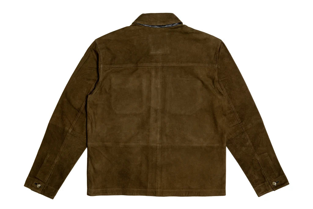 Martin Dingman Yorkshire Lightweight Goat Suede Shirt Jacket