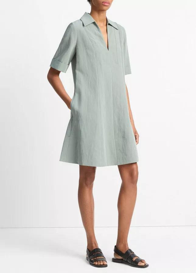 Vince A-Line Short Dress