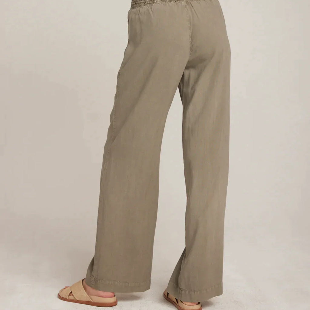 Bella Dahl Smocked Waist Wide Leg Pants