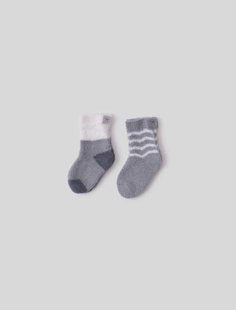 Barefoot Dreams CozyChic Lite® Baby Sock Stripe Set