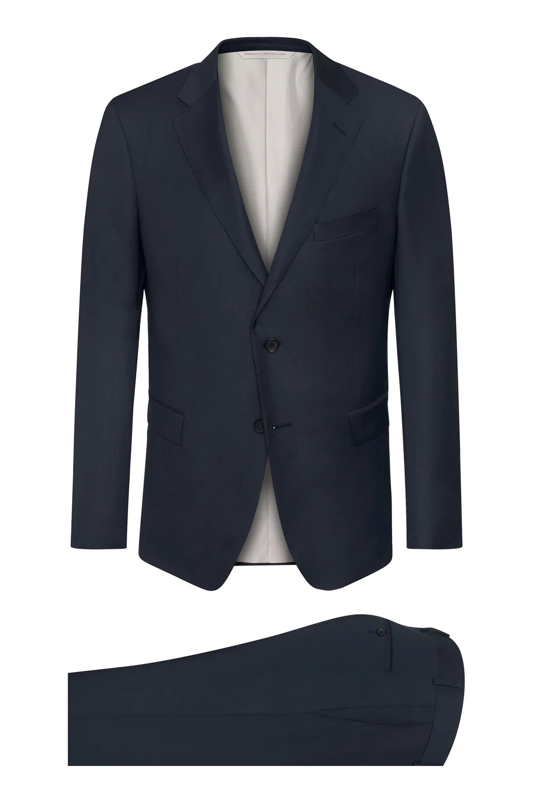 Samuelsohn Navy Ice Wool Suit
