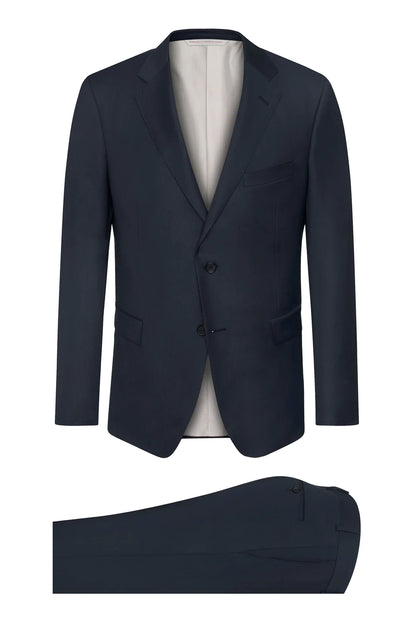 Samuelsohn Navy Ice Wool Suit