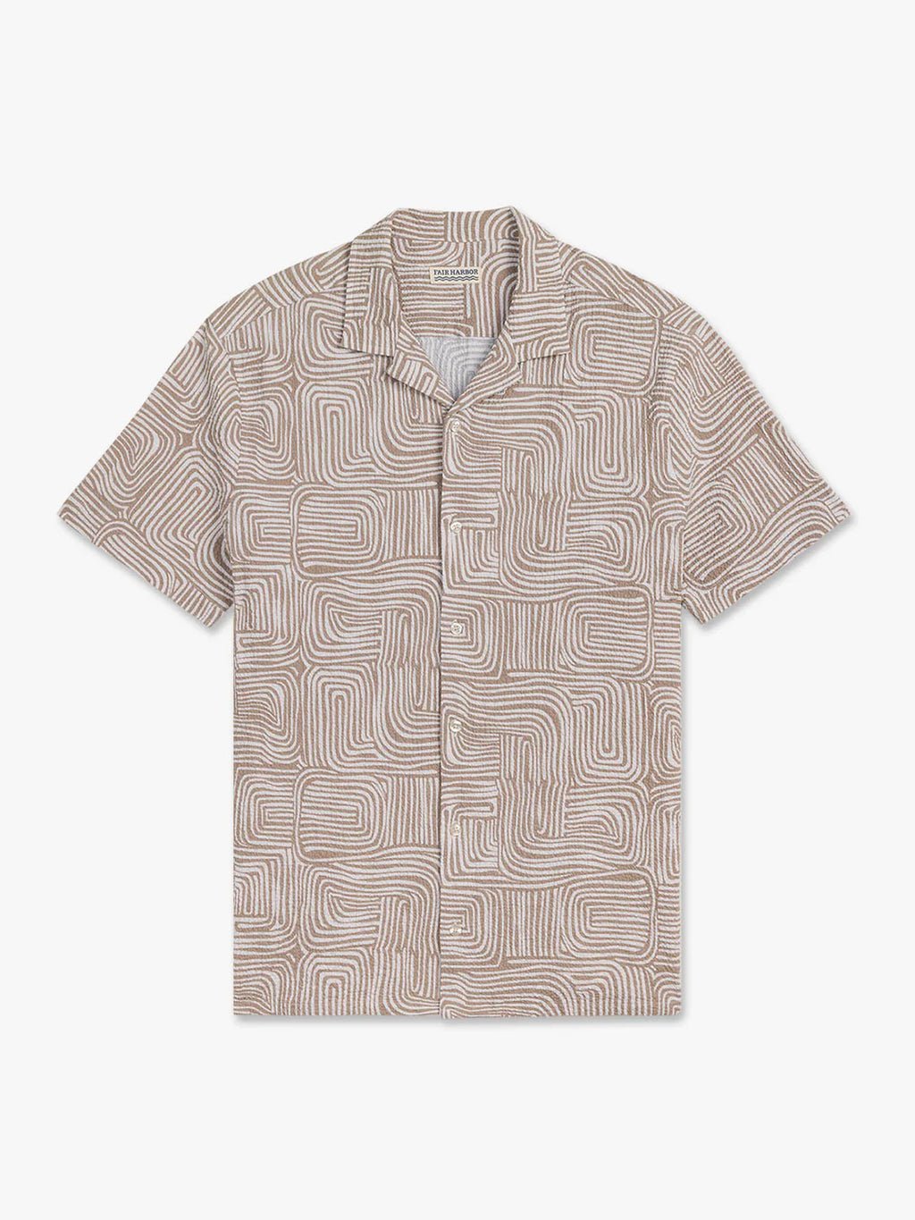 Fair Harbor Castaway Textured Camp Shirt