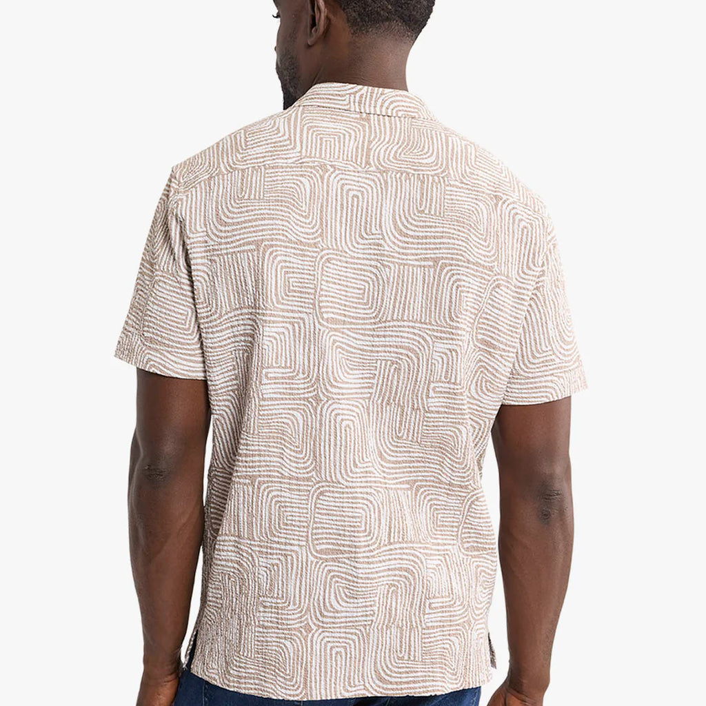 Fair Harbor Castaway Textured Camp Shirt