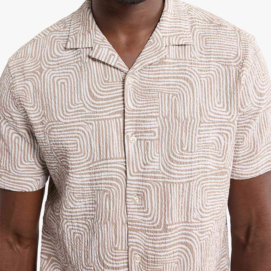 Fair Harbor Castaway Textured Camp Shirt